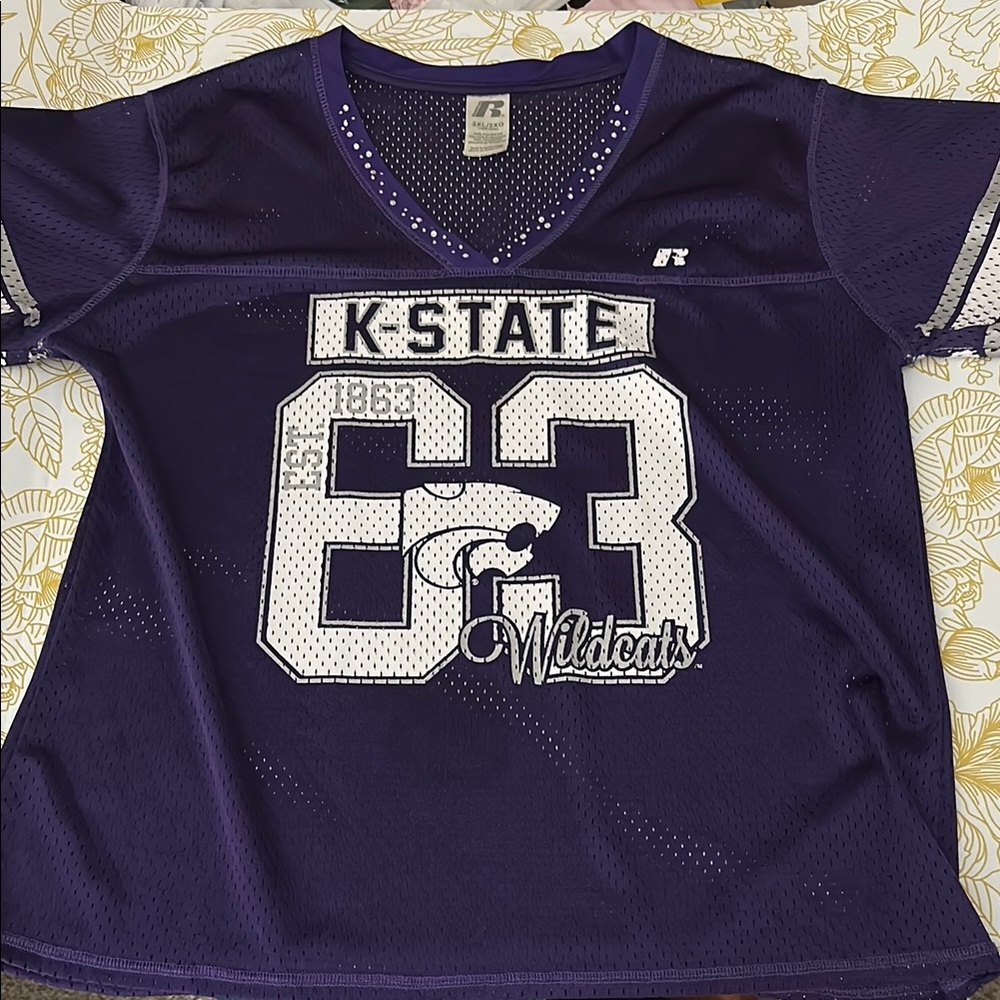 Russell Athletic Purple Jersey Top 2XL (18W/20W) 🌹